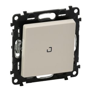 Девиаторен ключ с подсветка LED 0.15мА цвят крем Valena Life Legrand