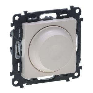 Димер ротативен R=5-300W L=5-300VA LED=5-75W цвят крем Valena Life Legrand