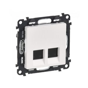 Розетка 2xRJ45 cat.6 STP цвят бял Valena Life Legrand