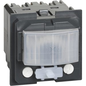Датчик за движение PIR, 120°, обхват D4m @ h=1.2m, LED ≤ 100W, с ключ, без неутрала, 2 мод. Living Now Bticino
