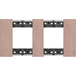 Рамка 2x2 мод. метална цвят Мед (Copper) Living Now Bticino.