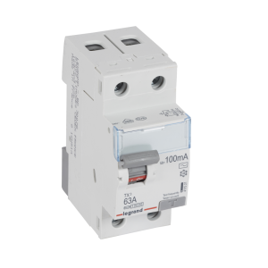 411521 Дефектнотокова защита TX³-ID 2P 100mA AC 63A LEGRAND