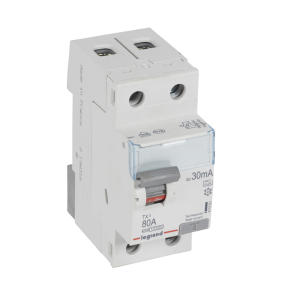 411562 Дефектнотокова защита TX³-ID 2P 30mA тип A 80A LEGRAND