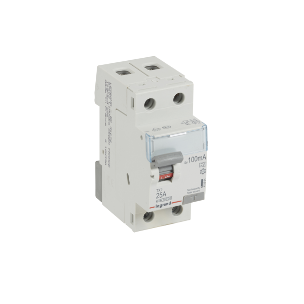 411564 Дефектнотокова защита TX³-ID 2P 100mA тип A 25A LEGRAND