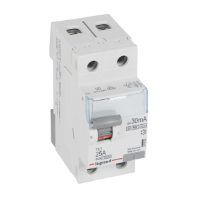 411595 Дефектнотокова защита TX³-ID 2P 30mA тип F 25A LEGRAND
