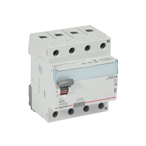 411785 Дефектнотокова защита TX³-ID 4P 300mA тип А 40A LEGRAND