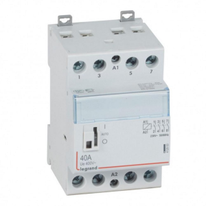 412553 Модулен контактор CX³ 40A 4NO 230V~ с ръкохватка 3М LEGRAND
