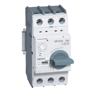 417334 Моторна защита MPX3-32H 11kW TM 18/26A 50kA LEGRAND