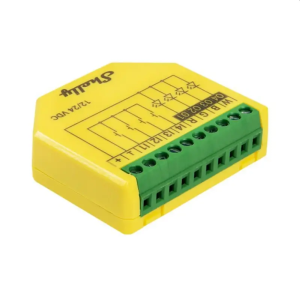 Shelly PLUS RGBW PM Микромодул Smart реле 4х димер за ленти 120W@12V, 240W@24V 265635S SHELLY