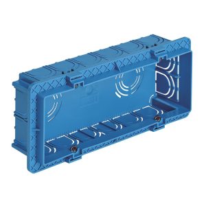 Конзола за скрит монтаж 6/7М, за зидария, Light Blue, Vimar