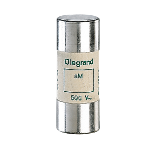 015097 Стопяем цилиндричен предпазител тип aM 125A 22x58мм LEGRAND