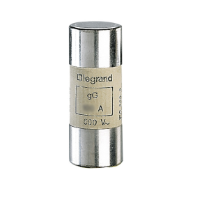 015350 Стопяем цилиндричен предпазител тип gG 50A 22x58мм LEGRAND
