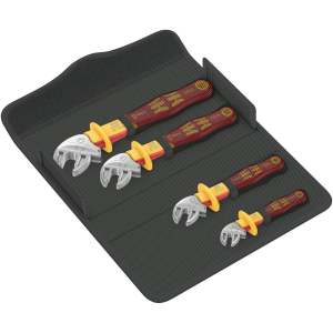 Комплект гаечни ключове раздвижени 4х (7…19) в калъф 6004 Joker VDE 4 Set 1 WERA