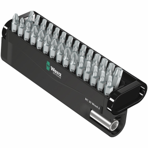 Комплект 29х бита и държач 899/4/1 Bit-Check 30 Wood WERA