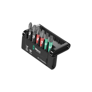 Комплект 6х бита х50мм Bit-Check 6 Impaktor WERA