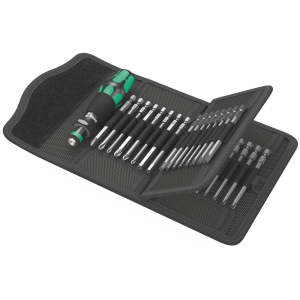 Комплект отвертки 1x ръкохватка и 32х остриета Kraftform Kompakt 62 WERA