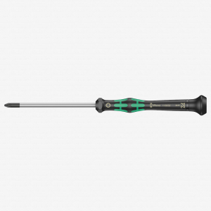 Отвертка PZ 1x80 зелено-черна ръкохватка 2055 Kraftform Micro WERA