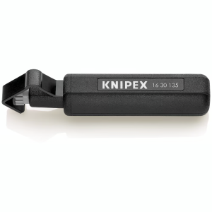 Кабелен нож за изолация Ø6-29мм черна ръкохватка 135мм с фиксатор KNIPEX