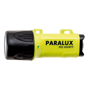 Фенер 5W LED IP68 Ex 80lm до 120 метра лъч PARALUX® PX1 SHORTY жълт 2хAA поликарбонат PARAT