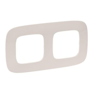 Legrand Allure рамка 2 х кремаво