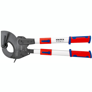 Ножици за рязане на кабел до 740мм2 синьо-червена ръкохватка 630мм KNIPEX