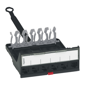 Касета 6x RJ45 празна LCS3 LEGRAND