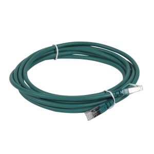Корда Cat.6A S/FTP LSZH зелена – 3m LCS3 LEGRAND