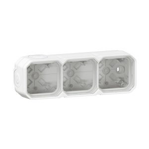 Кутия за ОМ Plexo New 3М с мембрана хориз./верт., бял, Legrand