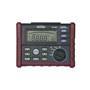 Тестер за земно съпротивление CAT III 300V 0…4kΩ LCD Testboy TV 441 TESTBOY