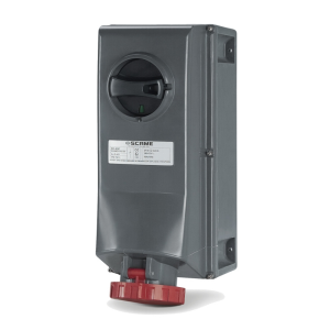 Взривозащитен контакт 3P+Е 63A Ex II 2D зона 21/22 с механична блокировка IP66/IP67 IK10 SCAME