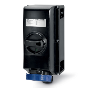 Взривозащитен контакт 2P+Е 16A EX II 2GD с механична блокировка IP66 SCAME