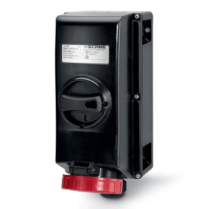 Взривозащитен контакт 3P+N+Е 16A EX II 2GD с механична блокировка IP66 SCAME