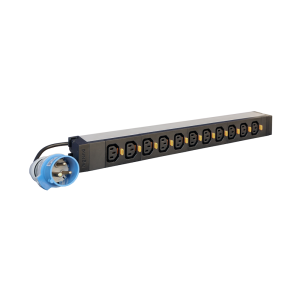 Разклонител PDU 19" 1U 12x C13 с кабел 3м и щепсел 2P+E 16A LEGRAND ...