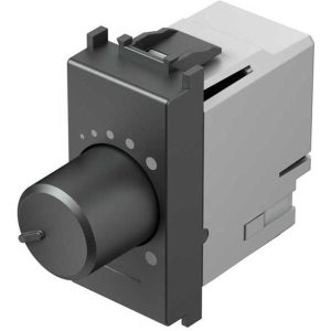 Димер ротативен R=0-180W LED=0-180VA 1M, цвят Антрацит, Modul TEM