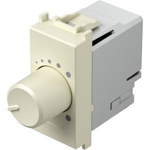 Димер ротативен R=0-180W LED=0-180VA 1M, цвят Крем гланц, Modul TEM