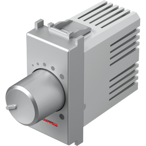 Димер ротативен 1-10V 180VA 1M, цвят Сребро мат, Modul TEM