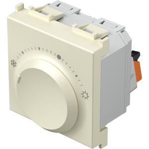Термостат отопление 5-30°C 230V max 2А 2M, цвят Крем гланц, Modul TEM