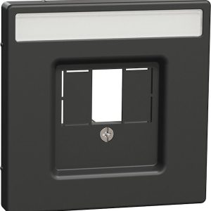 Лицев панел за розетки - HDMI VGA USB и тонколони (единични и двойни) цвят Антрацит System Design Merten SE