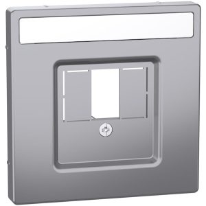 Лицев панел за розетки - HDMI VGA USB и тонколони (единични и двойни) цвят Неръждаема стомана System Design SE