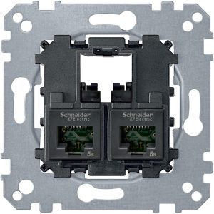 Компютърна розетка 2xRJ45 cat.5E UTP Merten SE