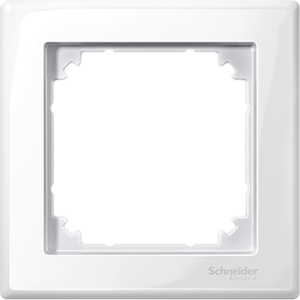 Рамка 1х цвят Активно бял антибактериална M-Smart System M Merten SE