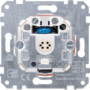 Димер бутонен R=25-420W L=25-420VA механизъм Merten SE