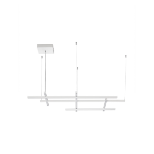 Осветително тяло PACE-9002055 Бял aлуминий/Акрил TRIAC DIMMER NOVA LUCE