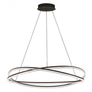 Осветително тяло OFELIA-9186935 Черно/Структурен акрил DIMMING WITH REMOTE NOVA LUCE