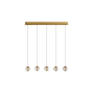Осветително тяло LICIO-9186961 Злато/Издухано стъкло TRIAC DIMMER NOVA LUCE