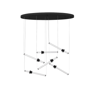 Осветително тяло STALACTITE-9236409 Черно/Алуминий TRIAC DIMMER NOVA LUCE