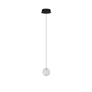 Осветително тяло IFOS-9511011 Кристал/Черно NOVA LUCE
