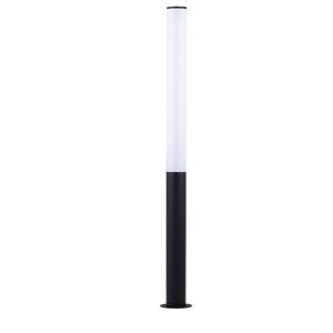 Парков стълб TUBE-9030806 Черен алуминий/Поликарбонат IP54 NOVA LUCE