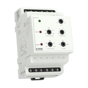 Реле за контрол на фази 1P, честота 50/60/400Hz, 2c/o 8A, 150…500Vac, 3DIN, ELKO EP