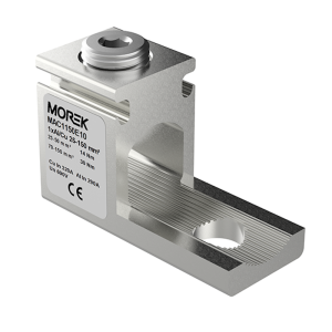 Неизолиран конектор към устройство OT150 1xAl/Cu 16-150 mm² h39mm 320A 690V MOREK